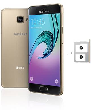 گوشی موبایل سامسونگ مدل Galaxy A3 2016 SM-A310F دو سیم‌کارت