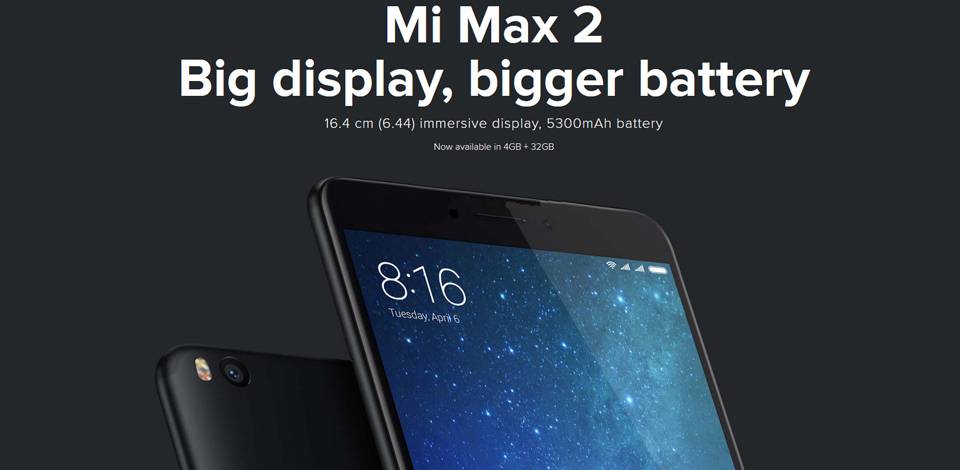 گوشی موبایل شیائومی مدل Mi Max 2 MDE40 دو سیم‌ کارت ظرفیت 64 گیگابایت