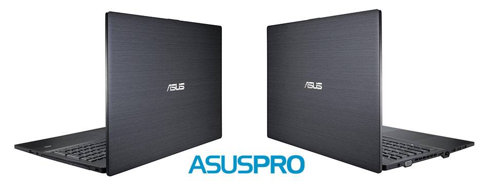 نمای پشت لپتاپ ASUS PRO سری P2430U