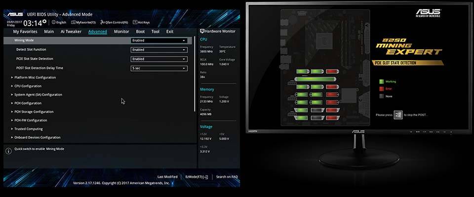 مادربرد ایسوس مدل B250 MINING EXPERT