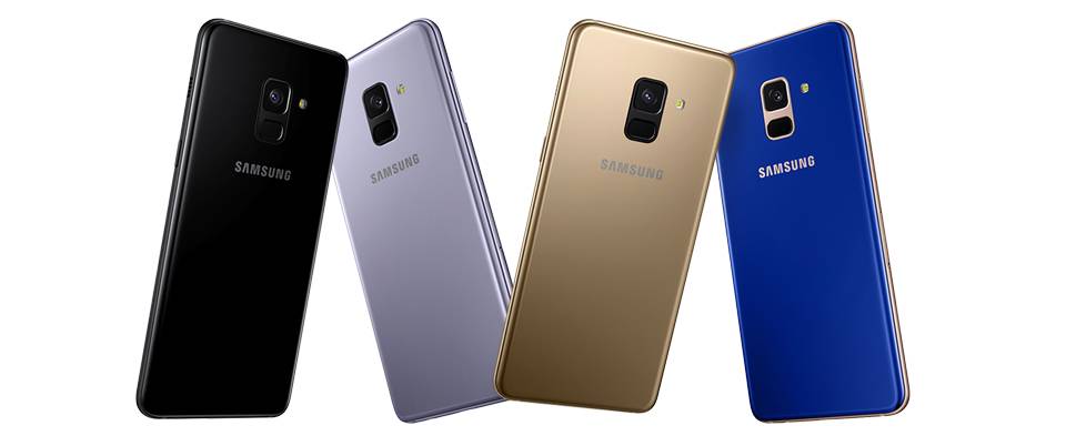 گوشی موبایل سامسونگ مدل (Galaxy A8 Plus (2018 دو سیم‌کارت