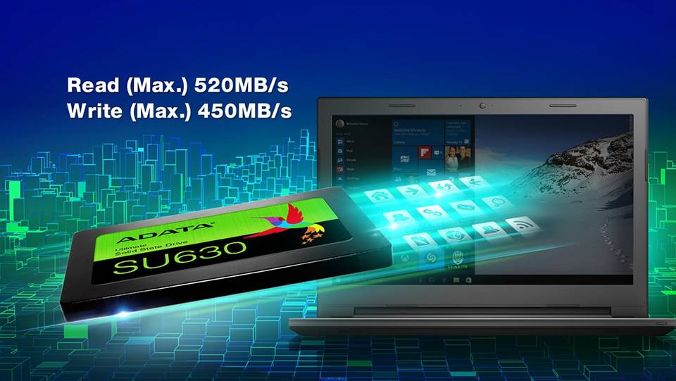quality,q 70- اس اس دی اینترنال ای دیتا مدل Ultimate SU630 ظرفیت 960 گیگابایت