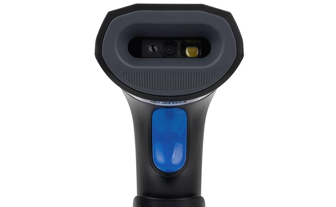 بارکد خوان دو بعدی اتم مدل Servo EW به همراه پایه 2 quality,q 70