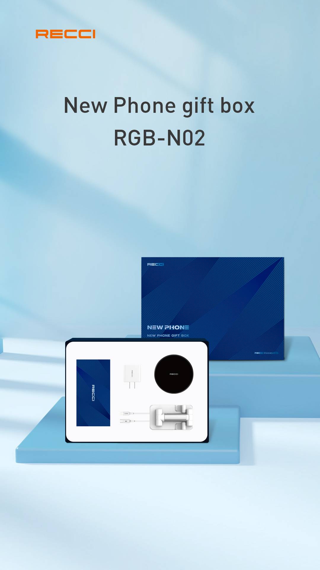 مجموعه لوازم جانبی موبایل رسی مدل RGB-N02-iPHONE MAX