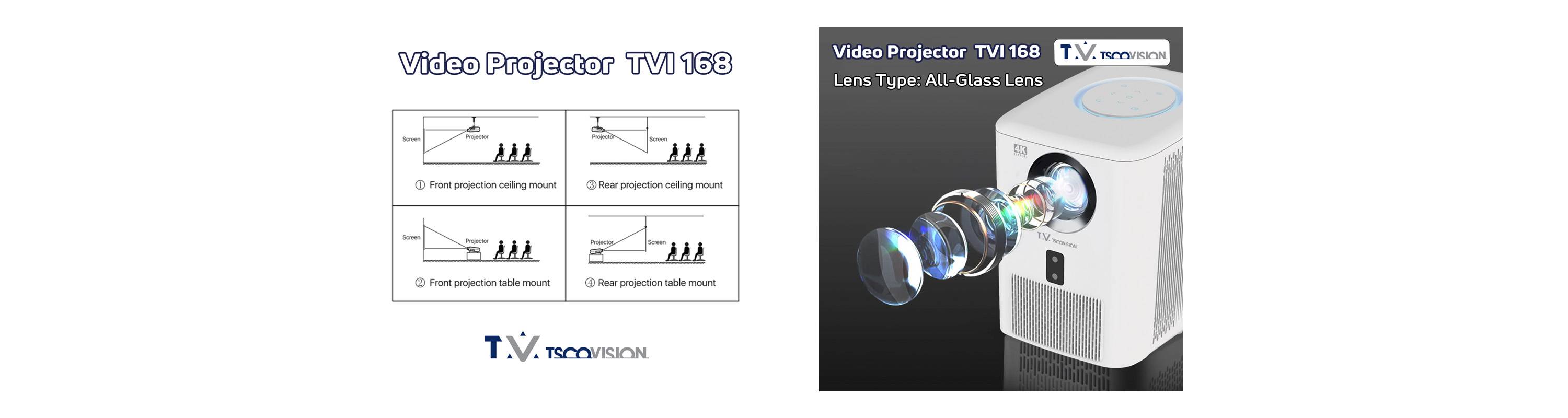 ویدیو پروژکتور تسکو مدل TVI 168 6 quality,q 70
