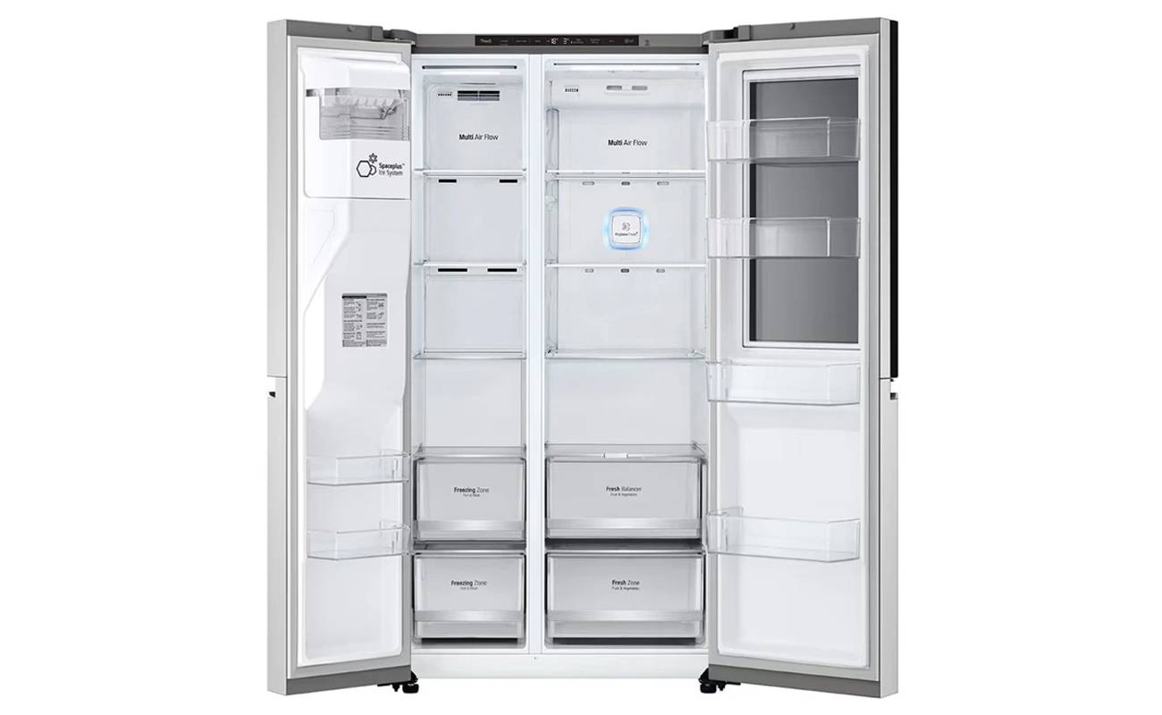 یخچال فریزر ساید بای ساید 34 فوت ال جی مدل GR-X348CSFS