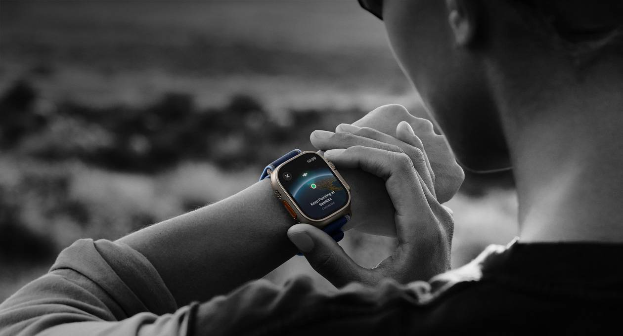 ساعت هوشمند 49 میلی متری اپل مدل Ultra 3 Natural Titanium Case با بند Ocean 5 quality,q 70