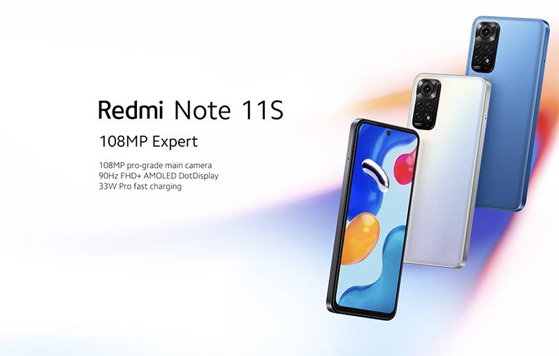 گوشی موبایل شیائومی مدل  Redmi Note 11S 2201117SG دو سیم کارت ظرفیت 128 گیگابایت و رم 8 گیگابایت