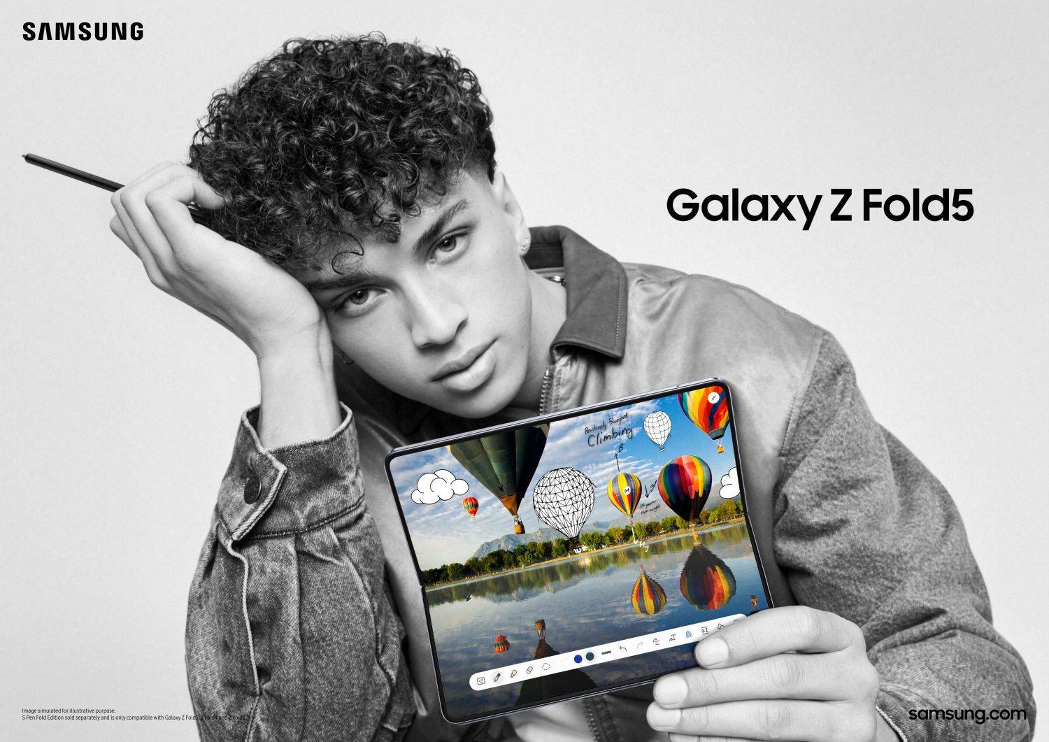گوشی موبايل سامسونگ مدل Galaxy Z Fold5 5G ظرفیت 256 گیگابایت رم 12 گیگابایت - ویتنام