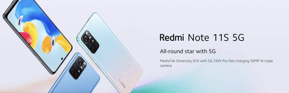 گوشی موبایل شیائومی مدل Redmi Note 11S 5G 22031116BG دو سیم کارت ظرفیت 128 گیگابایت و رم 6 گیگابایت