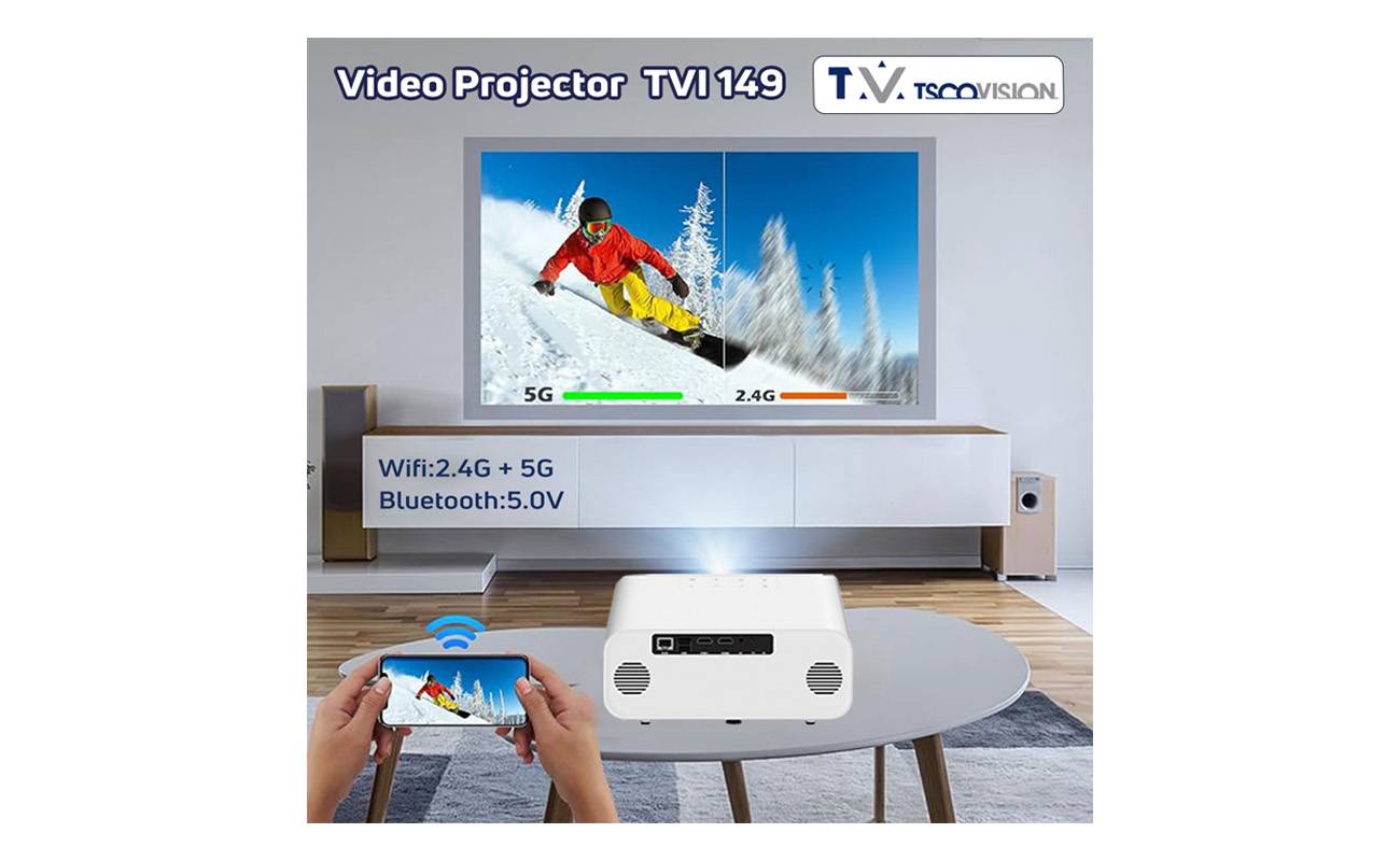 ویدیو پروژکتور تسکو مدل TVI 149 5 quality,q 70