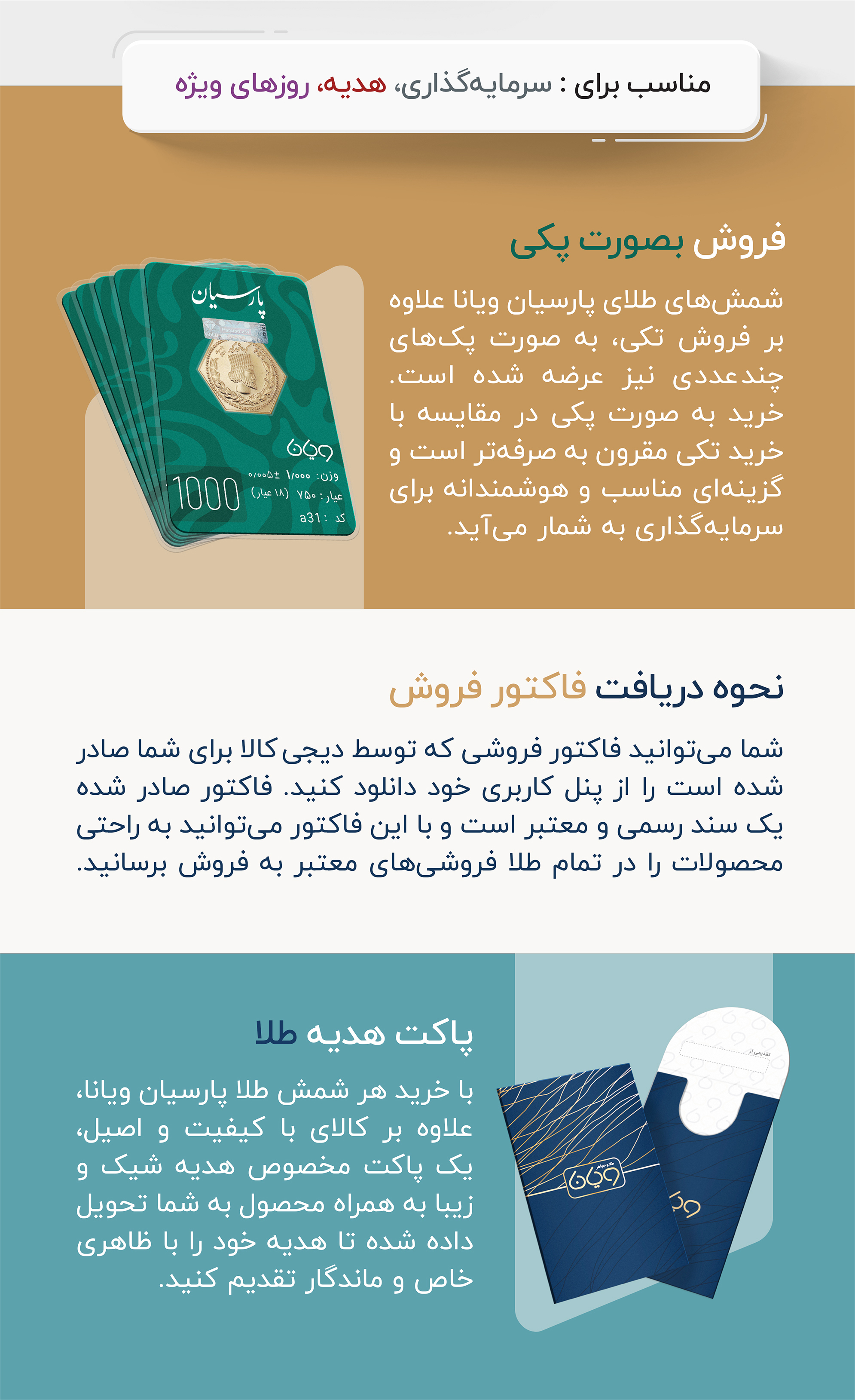 سکه گرمی 18 عیار پارسیان طلا و جواهر ویانا مدل 100