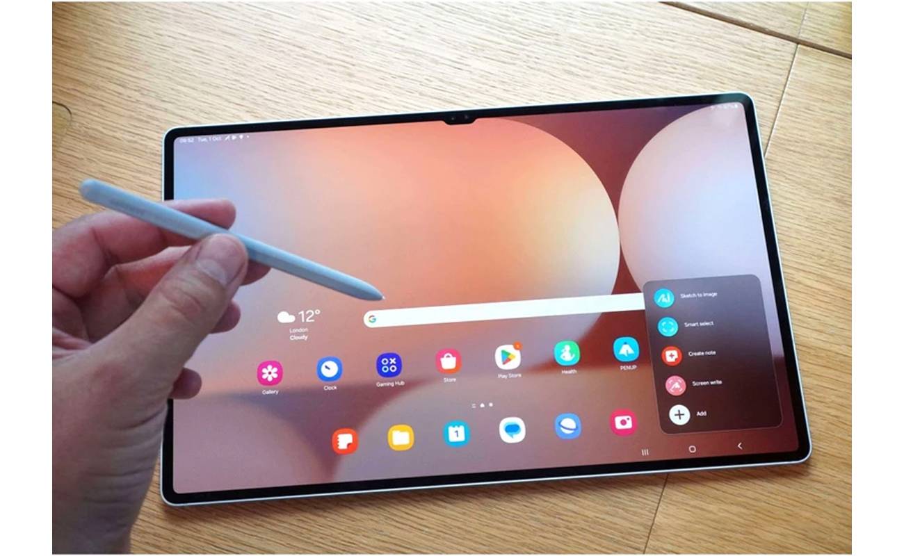 تبلت 14.6 اینچ سامسونگ مدل Galaxy Tab S10 Ultra Wi-Fi ظرفیت 256 گیگابایت و رم 12 گیگابایت به همراه کیبورد 3 quality,q 70