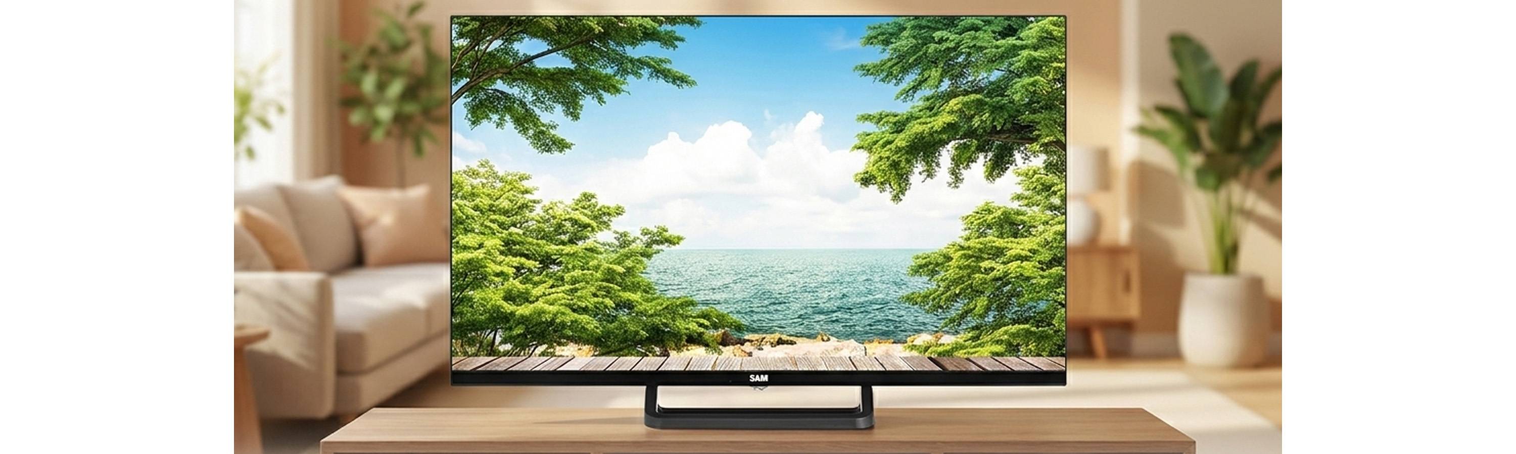 تلویزیون سام UA32H6000MHCHD سایز 32 اینچ قسطی
