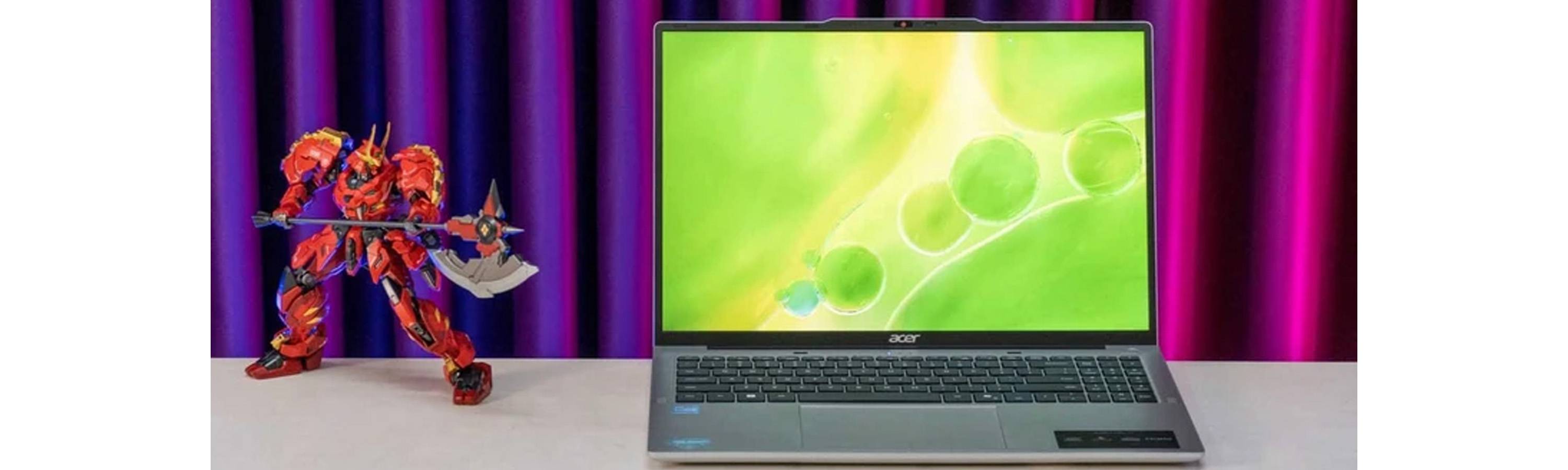 لپتاپ ایسر مدل Aspire Lite AL16-52P-59QU با پردازنده Core i5-1334U، رم DDR5 16GB با فرکانس 4800MHz، حافظه SSD با ظرفیت 512GB، نمایشگر 16 اینچ IPS با وضوح Full HD 2 quality,q 70