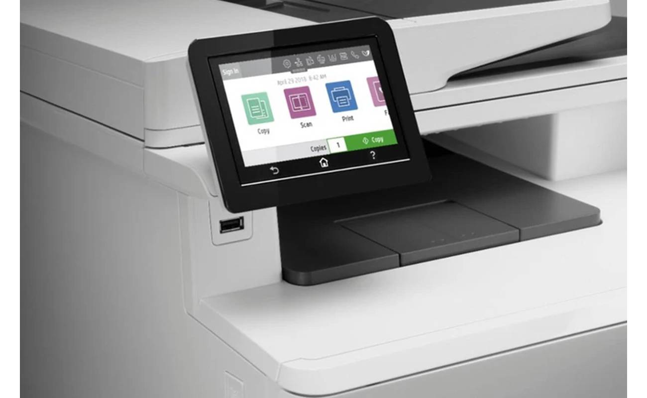 پرینتر چندکاره لیزری رنگی اچ پی مدل LaserJet Pro MFP M479fdw HP Color LaserJet Pro MFP M479fdw Multifunction Laser Printer | درنا پی سی quality,q 70 | درنا پی سی