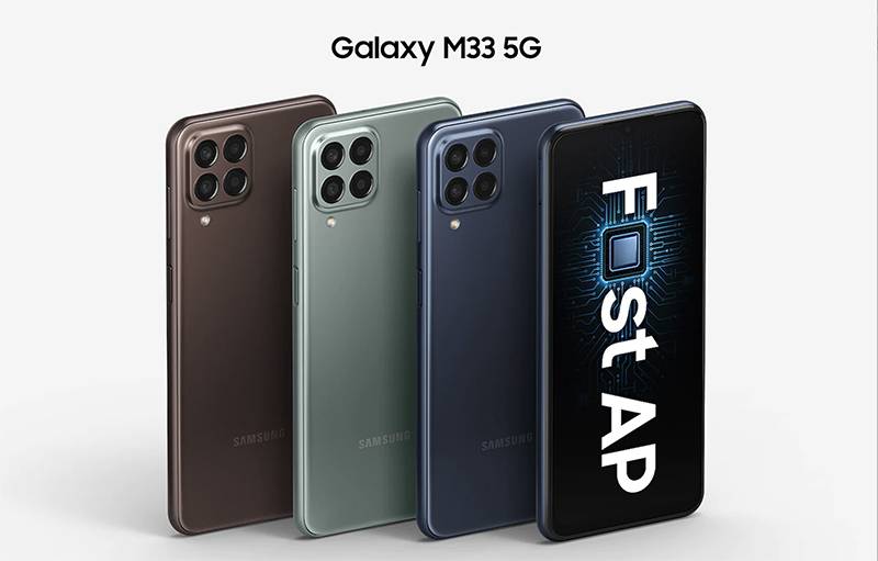 گوشی موبایل سامسونگ مدل Galaxy M33 5G SM-M336BU/DS دو سیم‌ کارت ظرفیت 128 گیگابایت و رم 6 گیگابایت