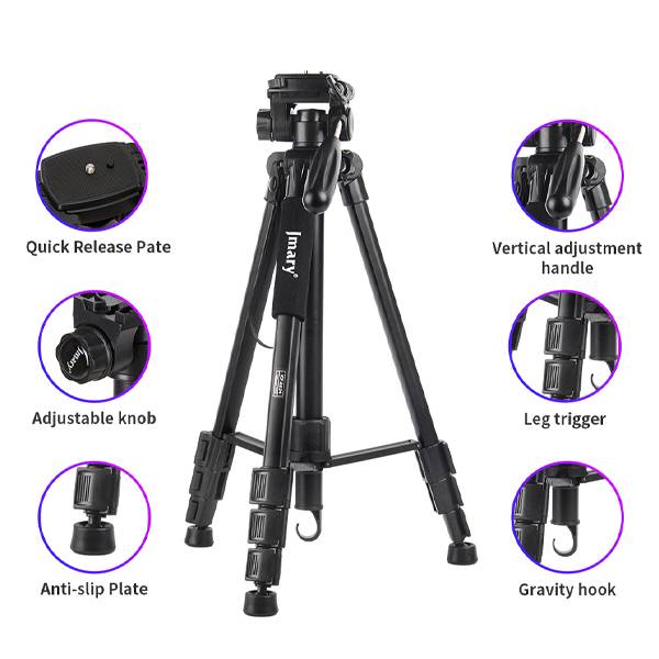 سه پایه دوربین جیماری Jmary KP-2254 Camera Tripod 2 quality,q 70