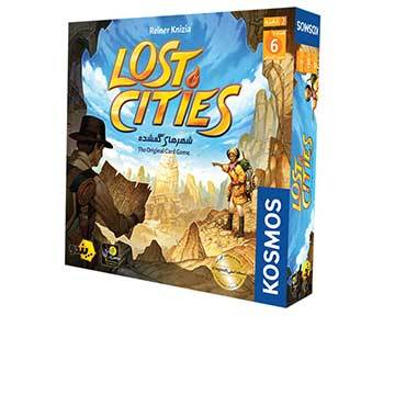 عکس بازی فکری بازی کن مدل Lost Cities بازی فکری بازی کن مدل Lost Cities