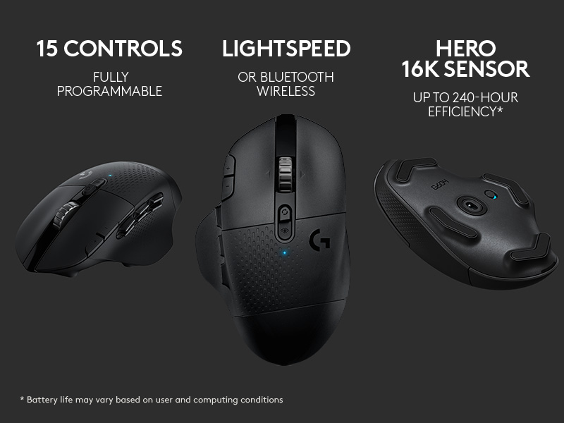 logitech gaming mouse g604