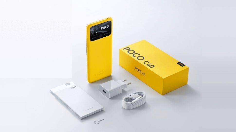 گوشی موبایل پوکو C40 ظرفیت 32 گیگابایت رم 3 گیگابایت