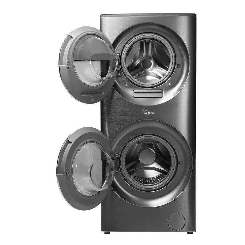 ماشین لباسشویی گرین مدل GWM150DD70 COMPACT ظرفیت 15 کیلوگرم 1 quality,q 70