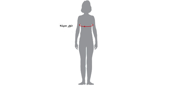 راهنمای سایز تیشرت و پولوشرت دخترانه سون پون