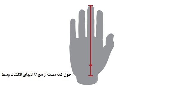 دستکش زنانه چرم مشهد