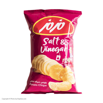 چیپس سرکه‌ای مزمز - 65گرم